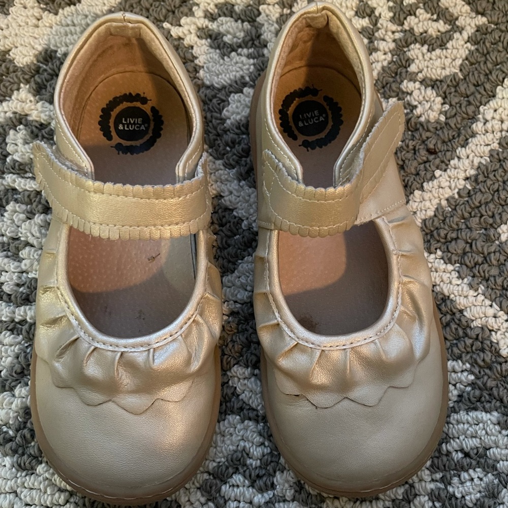 VGUC L & L Gold shoes